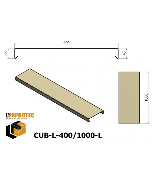 cubremuro-400/1000 lac.