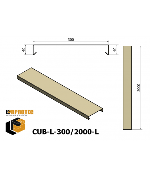 cubremuro-300/2000 lac.