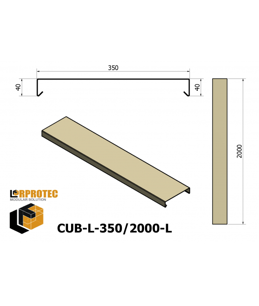 cubremuro-350/2000 lac.