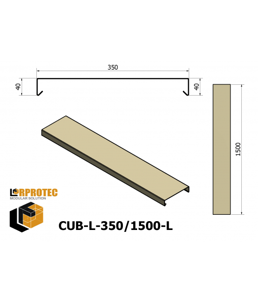 cubremuro-350/1500 lac.