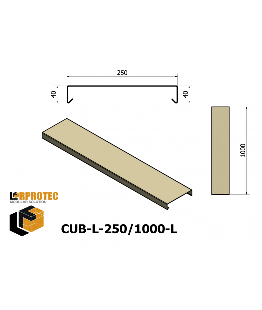 cubremuro-250/1000 lac.